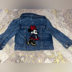 Disney Baby Gap Minnie Mouse Jean Jacket 12-18 month